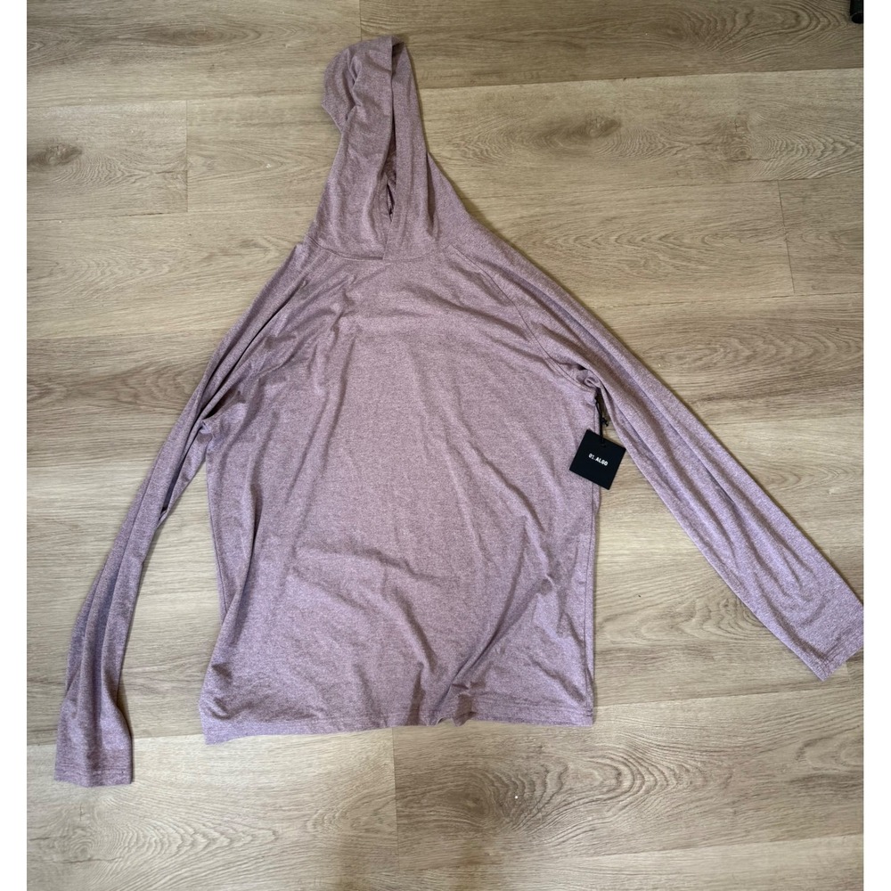 01.Algo Ronan Performance Jersey Hoodie Light Purple XL Stitch Fix Activewear
